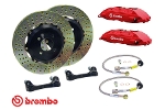 BREMBO GT FRONT BIG BRAKE KIT DRILLED RED - MINI COOPER AND S
